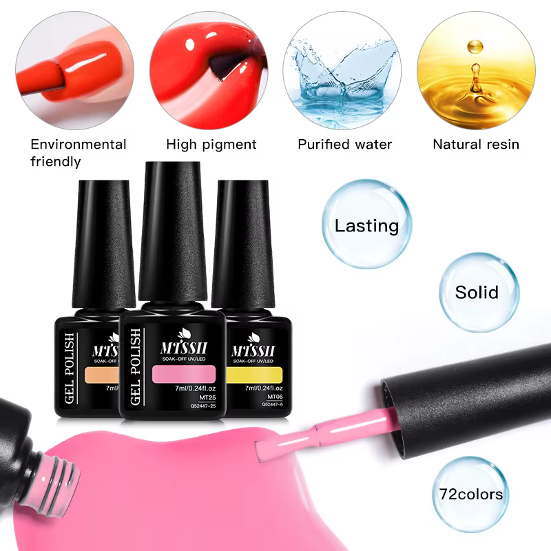 Vernis à ongles Gel Macaron