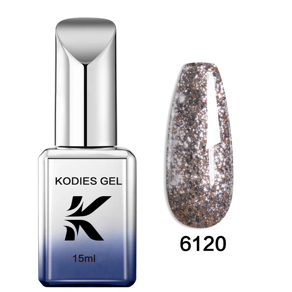 KODIES GEL-Verhéritage à Ongles Gel Platine