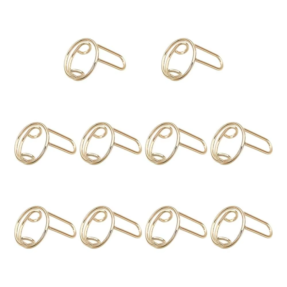 Bagues à Ongles Réutilisables en Argent pour Nail Art