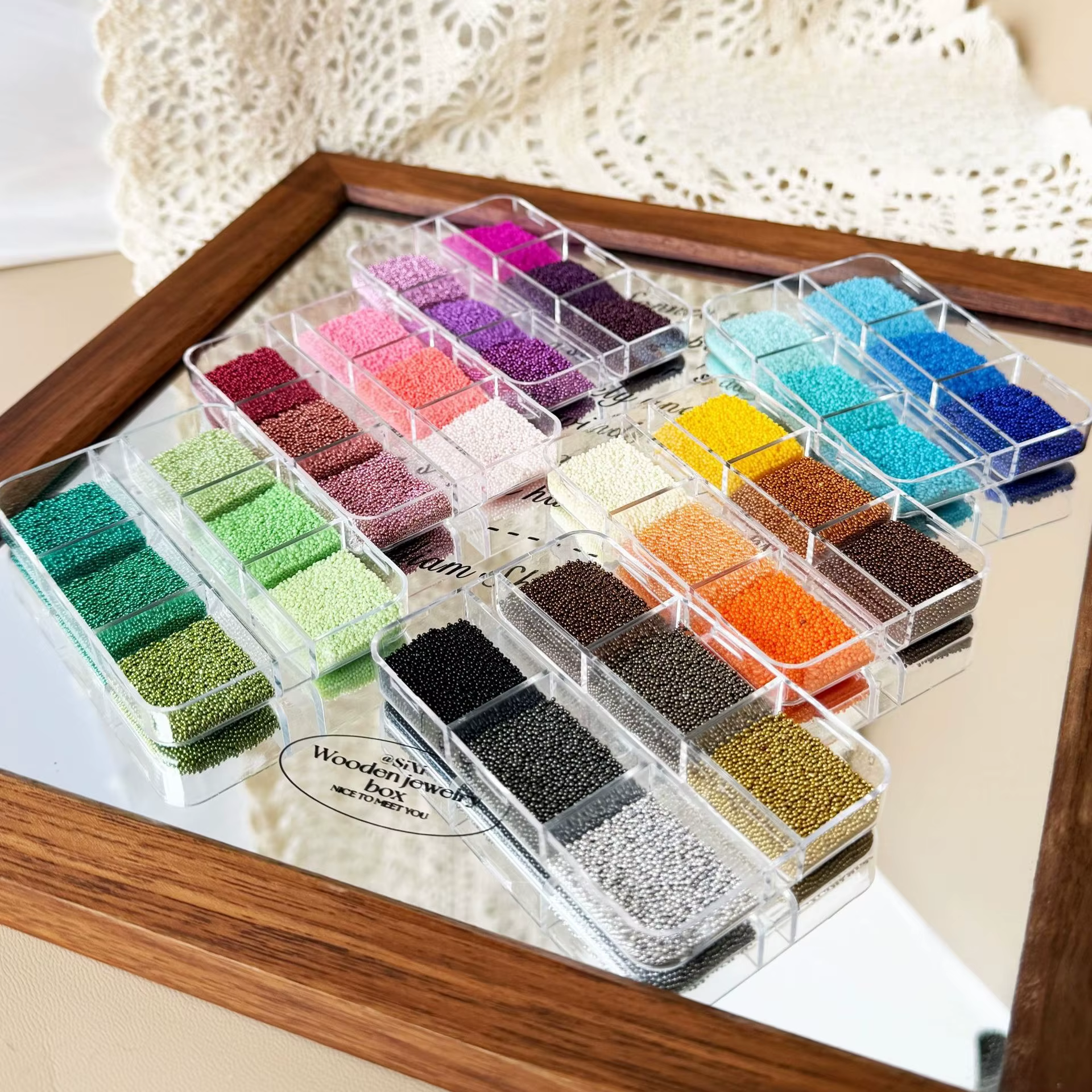 Accessoires pour ongles peints à la bombe style Ins