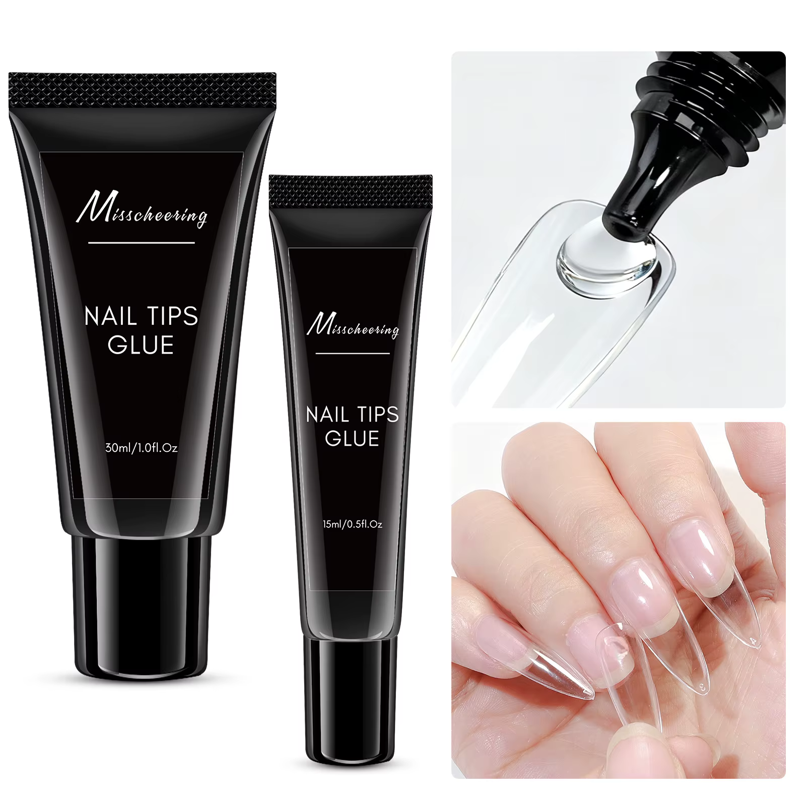 Colle à ongles en Gel solide