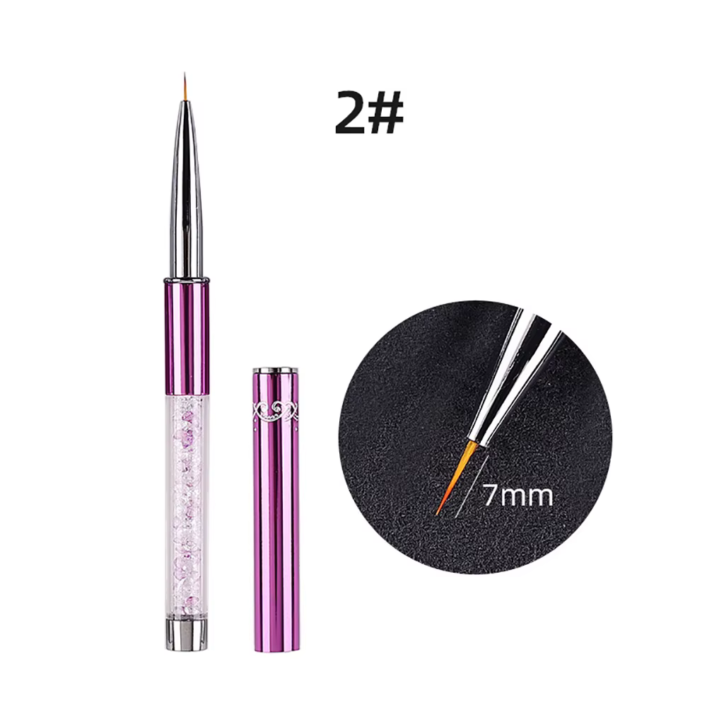 Pinceau liner acrylique en biscuits pour Nail Art