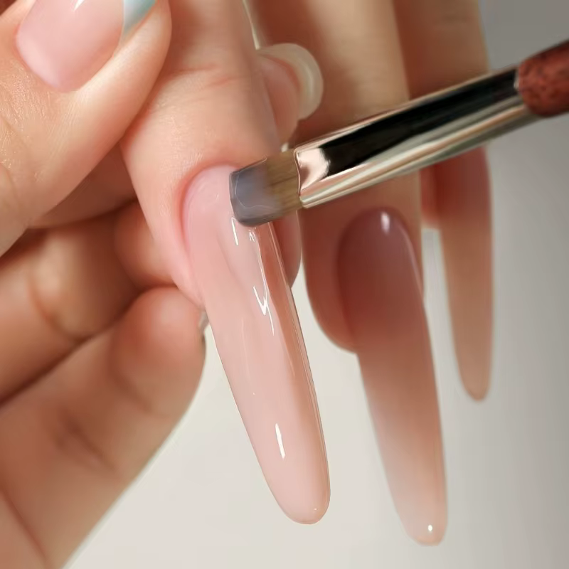 MRNAIL Masque à ongles allongé Noir et Blanc