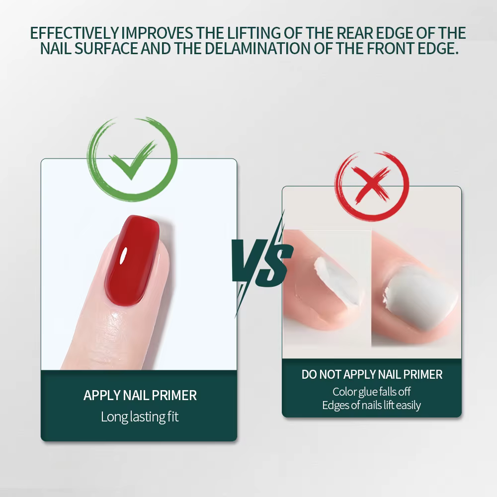 Nailpop 2 pièces déshydrateur d'ongle et ensemble d'apprêt pour vernis Gel Transparent séchage rapide Agent de liaison des ongles Kit de fournitures de préparation de manucure