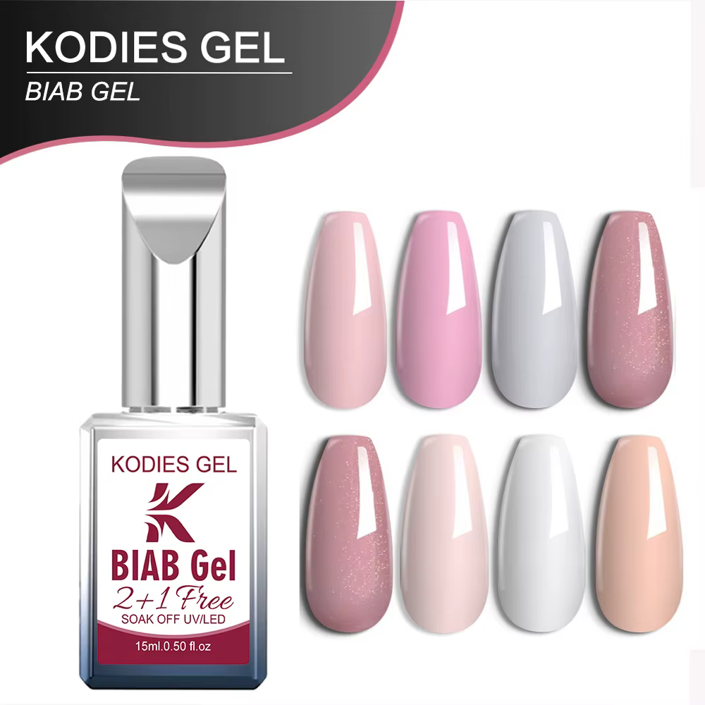 Gel constructeur pour ongles KODIES GEL Biab en flacon