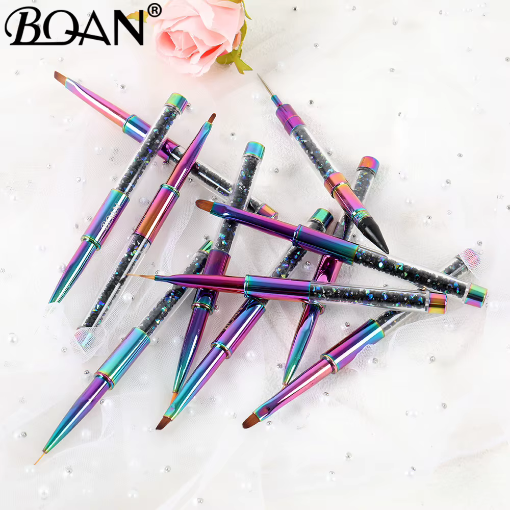 BQAN Pinceau à ongles Rainbow Liner