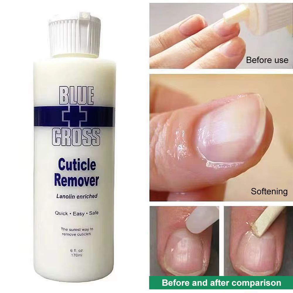 Gel Crème Dissolvant Cuticules 30/177/473 ml – Adoucissant et Exfoliant pour Peaux Mortes des Pieds