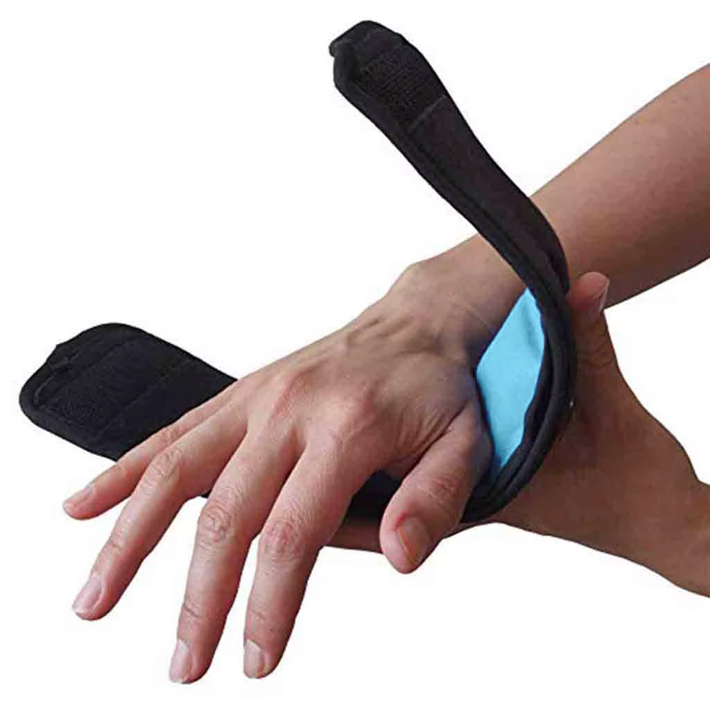 Sac de glace noir réutilisable pour les blessures, sangle en Gel, soulagement des mains, des pieds, des poignets, des coudes, thérapie chaude et froide, soulagement de la douleur, paquet de glace 10ML