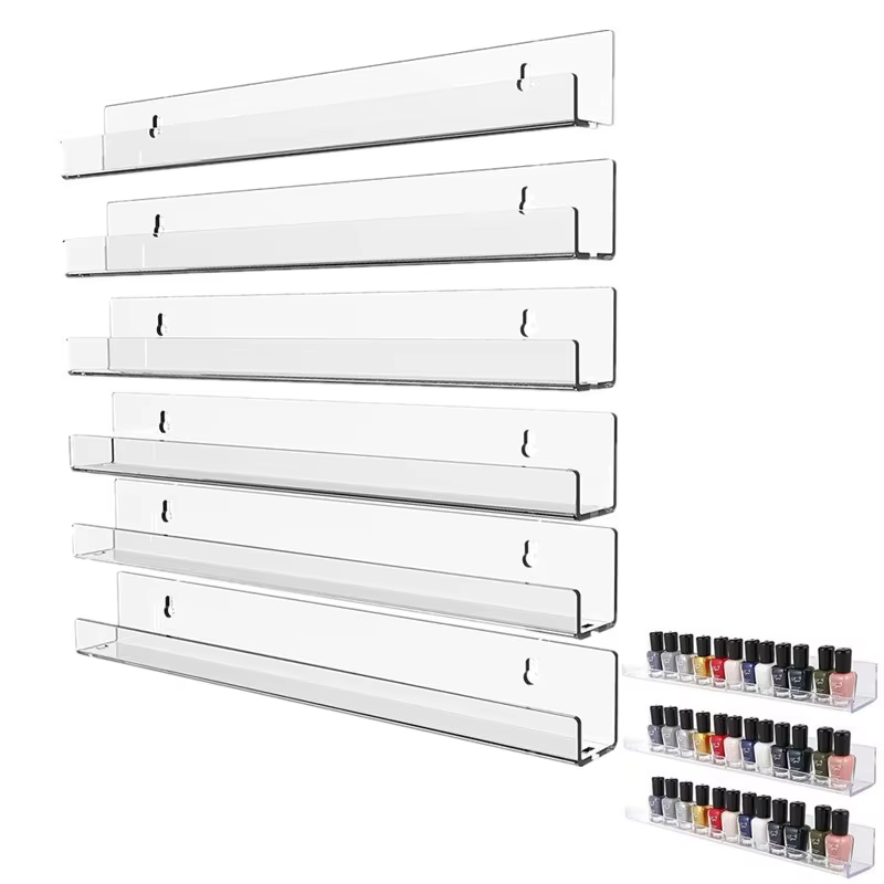 Étagère murale pour vernis à ongles