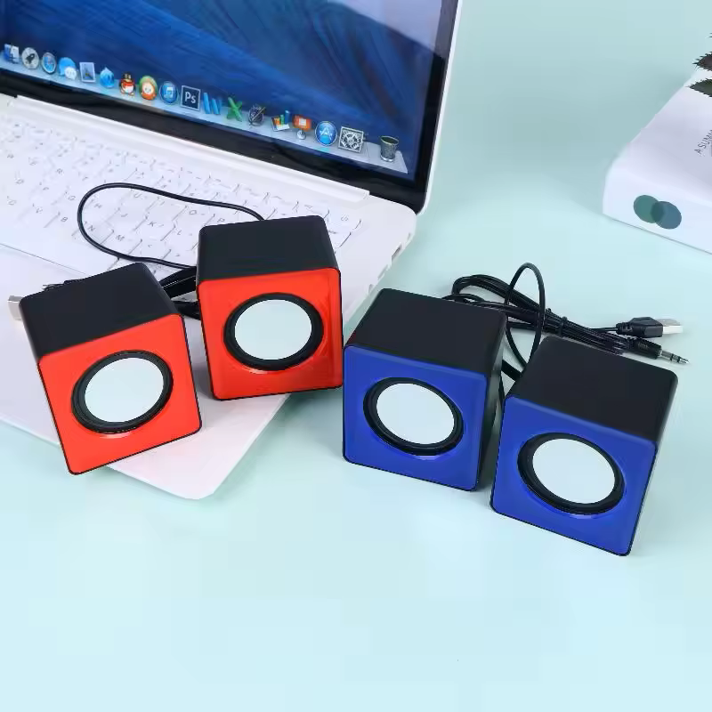 Système audio musical, mini haut-parleur pour ordinateur, PC, ordinateur portable, ordinateur de bureau, caixa de som, sound box, colonne, ensemble stéréo, bocina, acoustique