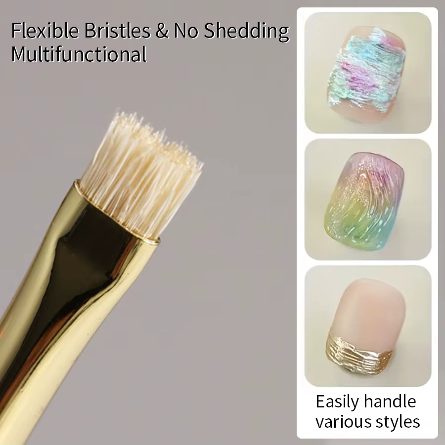 RSNAIL Nail Art brosse multifonctionnelle rayure Liner brosses modélisation ondulation de l'eau bricolage conception