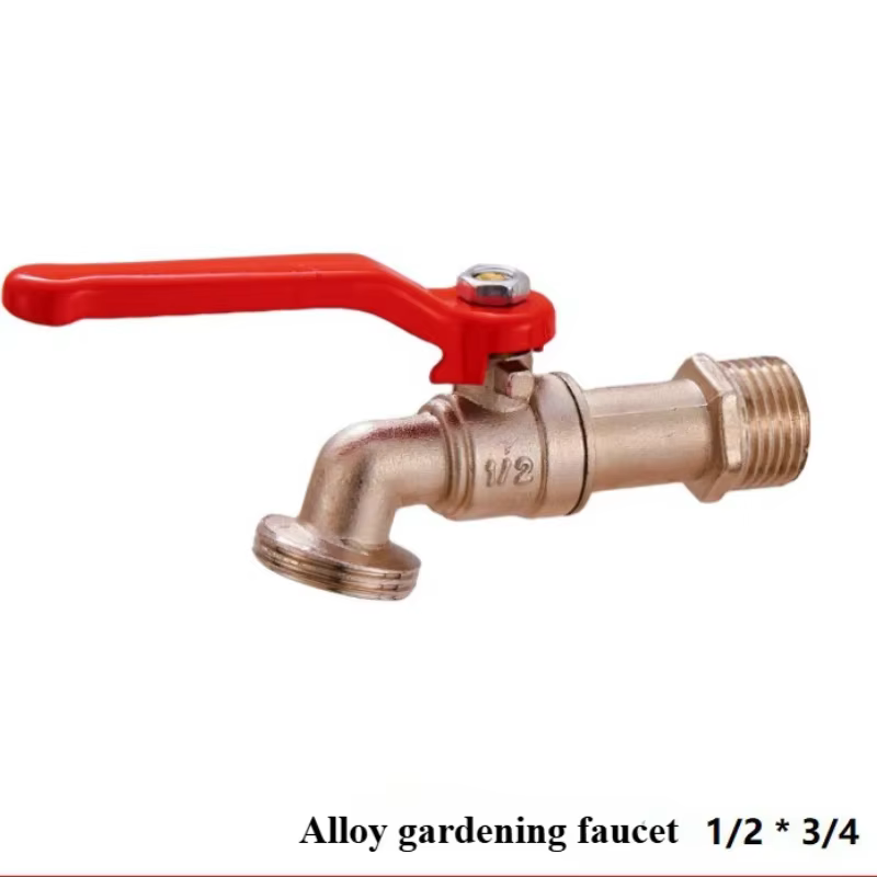 Robinet d'extérieur 1/2 ''3/4'', robinet d'arrosage de jardin dans la cour, robinet d'arrosage extérieur antigel fissuré