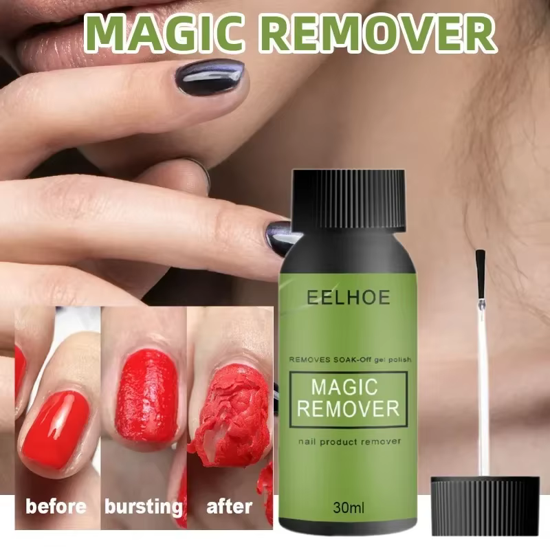 Dissolvant rapide magique pour vernis à ongles gel UV