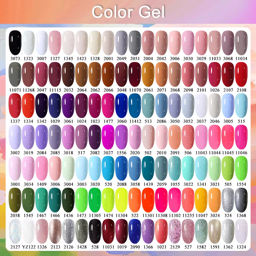 Arte Clavo Gel vernis à ongles 400 couleurs 15ml Semi Permanent Gel