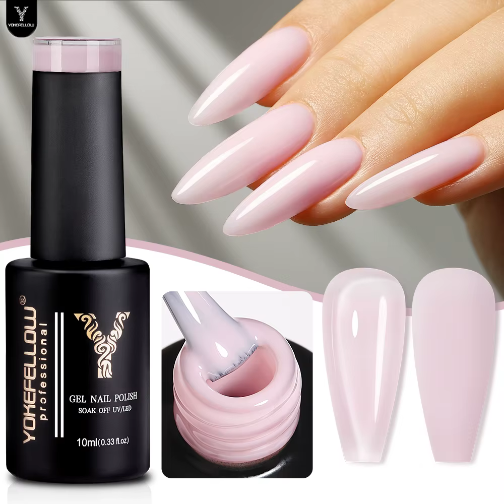 Verhéritage à Ongles Gel UV Rose Translucide