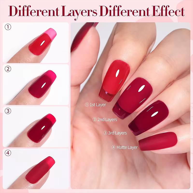 BORN PRETTY-Verhéritage à Ongles Gel
