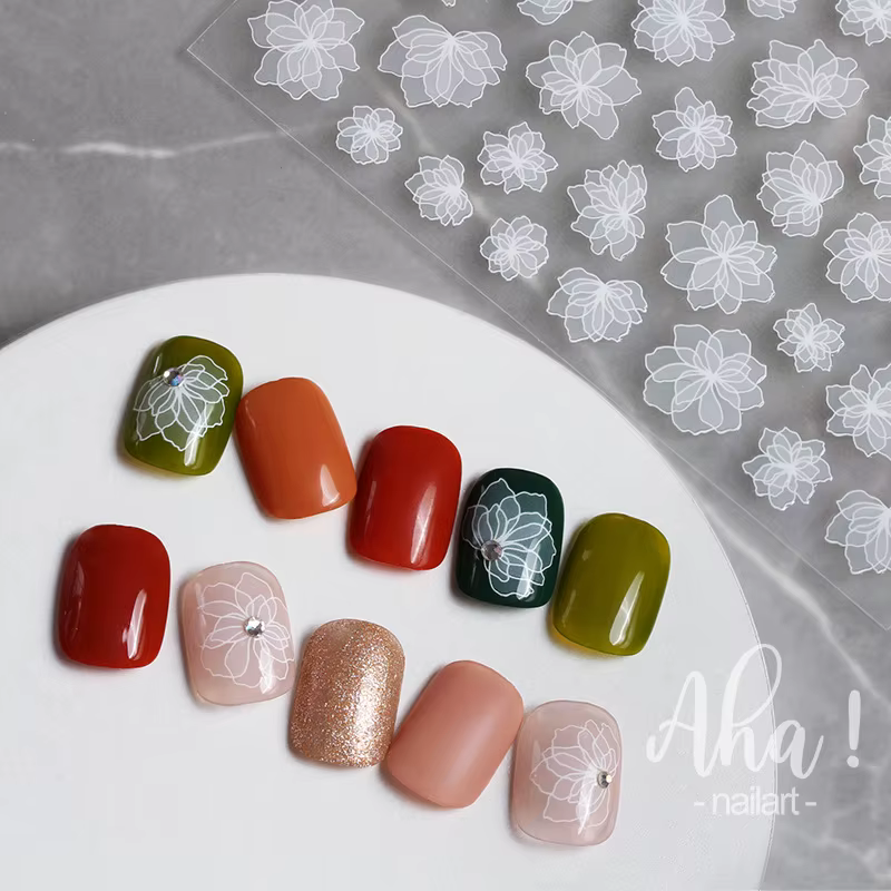 Autocollants pour ongles Cloud Star Moon