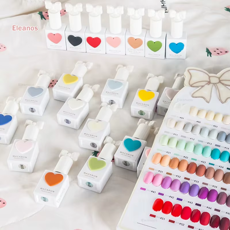 Eleanuos 58 couleurs Sansu coréen TPO gratuit Gel vernis ensemble UV Gel